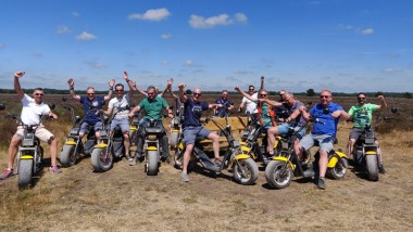 Bedrijfsuitje E-chopper rijden